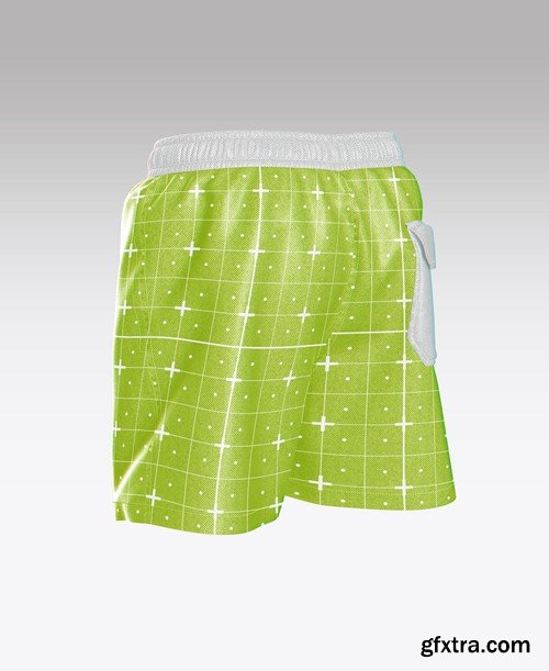 Set Men's Swimwear Mockup 77DQUXF