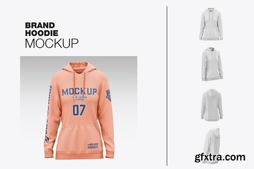 Wome's Sweatshirt Hoodie Mockup CS6Y6C8 Wome's Sweatshirt Hoodie Mockup CS6Y6C8