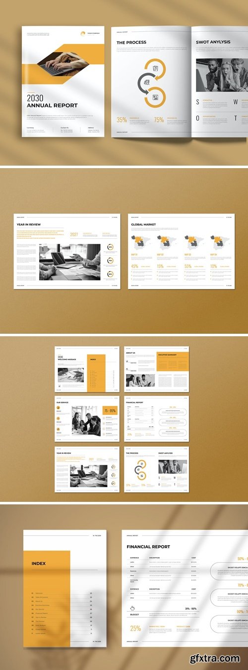 Annual Report Brochure Template LTBJEC8