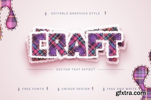 Tartan Textile - Editable Text Effect, Font Style XZ2TNFH Tartan Textile - Editable Text Effect, Font Style XZ2TNFH