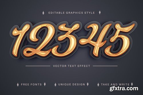 Good 3D- Editable Text Effect, Font Style X674PMJ