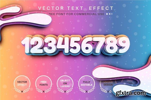 Unicorn Dream - Editable Text Effect, Font Style FYQGWX6 Unicorn Dream - Editable Text Effect, Font Style FYQGWX6