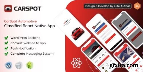 CodeCanyon - CarSpot – Dealership Classified React Native App v1.9.3 - 24793504 - Nulled