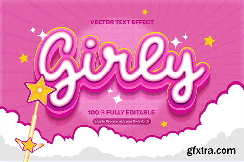 Girly Text Effect XN8VMN7