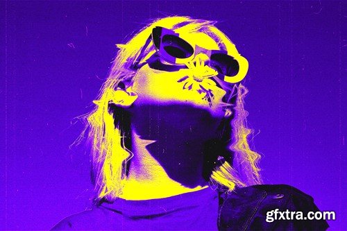 Creepy TV Glitch Photo Effect GG4RB2K