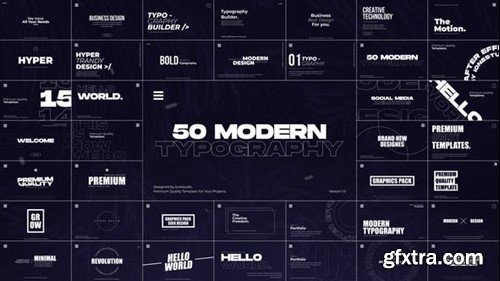 Videohive 50 Modern Titles 47753778 Videohive 50 Modern Titles 47753778