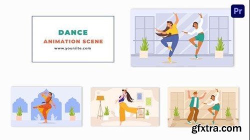 Videohive Flat Character Animation Scene Showcasing Classic and Western Dance 47881707 Videohive Flat Character Animation Scene Showcasing Classic and Western Dance 47881707
