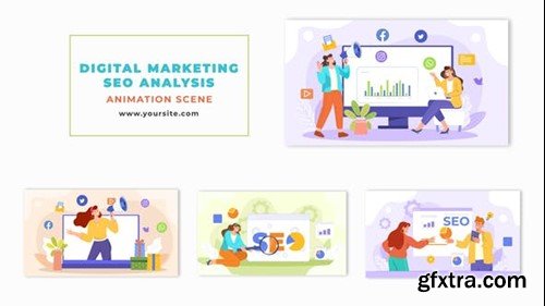 Videohive SEO Analysis Report Scene with Flat Character Animation 47865231 Videohive SEO Analysis Report Scene with Flat Character Animation 47865231