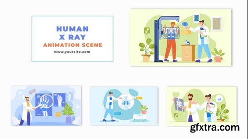 Videohive Human X Ray Educational Flat Animation Scene 47869073 Videohive Human X Ray Educational Flat Animation Scene 47869073