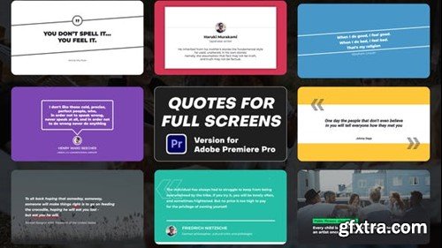 Videohive Quotes for Full Screens 47789112 Videohive Quotes for Full Screens 47789112