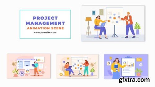 Videohive Animated Scene Template Featuring Flat Character in Project Management 47865923 Videohive Animated Scene Template Featuring Flat Character in Project Management 47865923