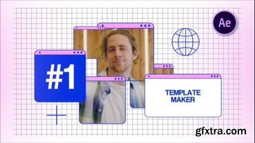 Videohive Retro Interface Opener 47741573