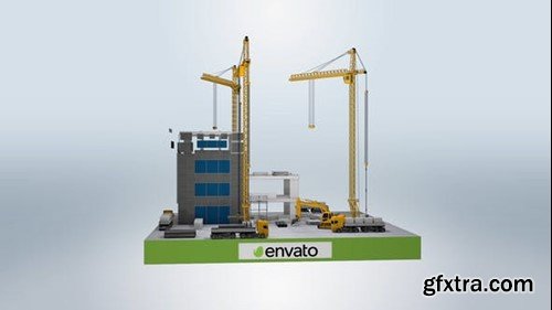 Videohive Construction Building Clean Logo 47658806