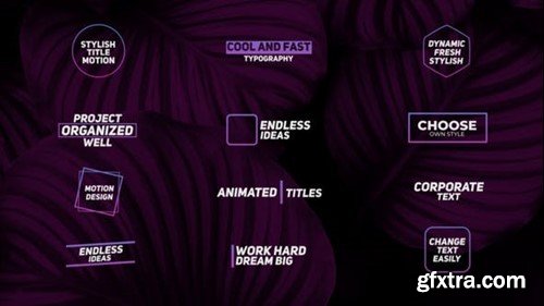 Videohive Titles 47781032