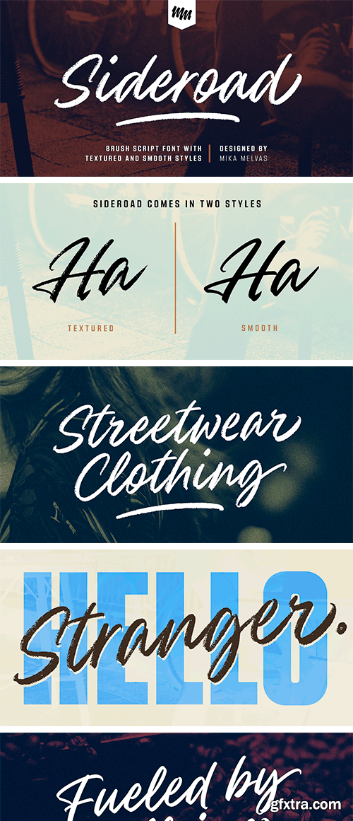 Sideroad Font Family