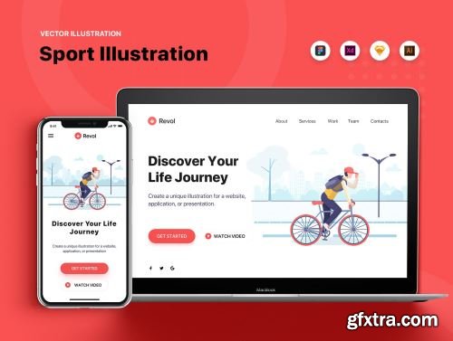 Sport Illustrators Pack Ui8.net