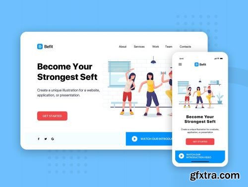 Sport Illustrators Pack Ui8.net