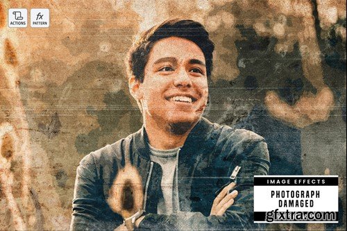 Photograph Damaged Effect VT4J6RL