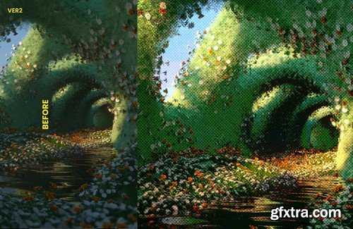 Retro Halftone Photoshop Effect 869JU9T