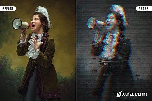 Glitch Photo Effect 4FH3KUF