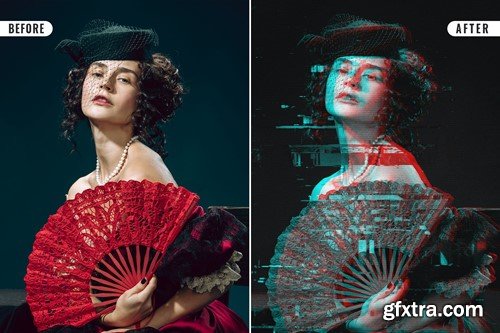 Glitch Photo Effect 4FH3KUF