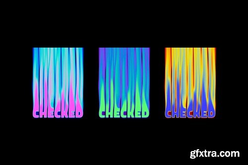 Liquid Melted Text Effect W92WXGS Liquid Melted Text Effect W92WXGS