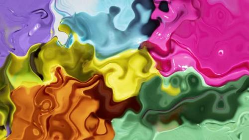 Videohive - Abstract wavy background, movement liquid wave abstract background. Vd2611 - 47760371 - 47760371