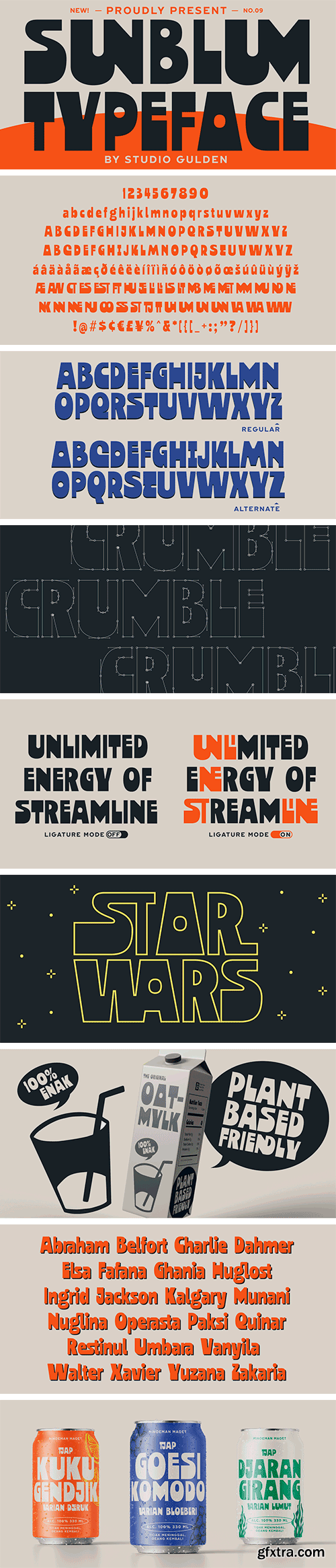 SG Sunblum Font