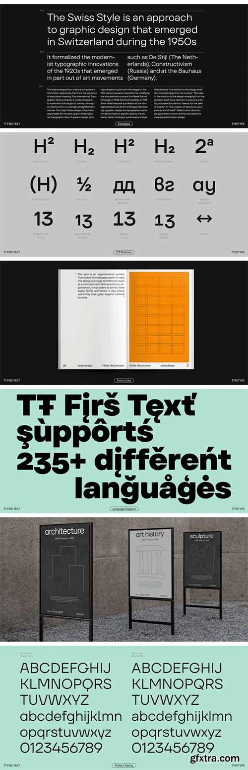 TT Firs Text Font Family