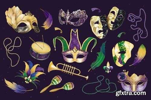 Mardi Gras Clipart Illustrations W26Z6VA Mardi Gras Clipart Illustrations W26Z6VA