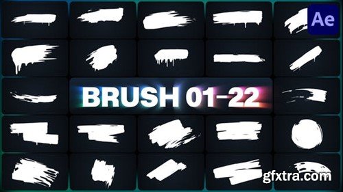 Videohive Brush Elements for After Effects 47739043