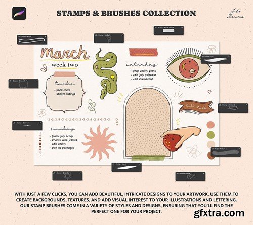 Stamp Brushes Procreate Flowers Frames Floral Y64HKNU Stamp Brushes Procreate Flowers Frames Floral Y64HKNU