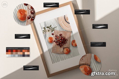 Realistic Pencil Procreate Brushes VXAR6UB Realistic Pencil Procreate Brushes VXAR6UB