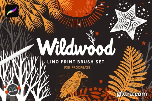 Wildwood Procreate Brushes V3CRBXF Wildwood Procreate Brushes V3CRBXF