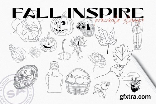 Fall Inspire Procreate Stamp 4C5KWL8 Fall Inspire Procreate Stamp 4C5KWL8