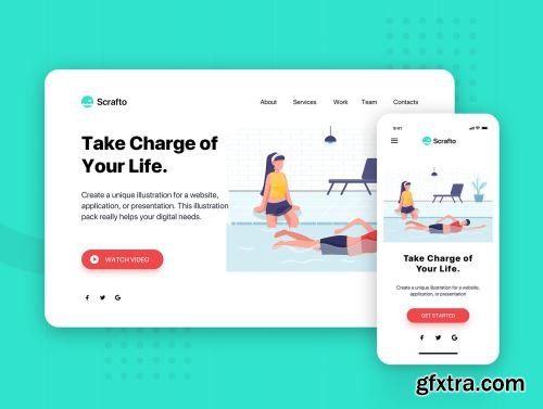 Sport Illustrators Pack Ui8.net