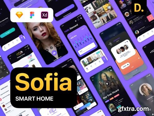 Sofia - Smart Home UI Kit Ui8.net