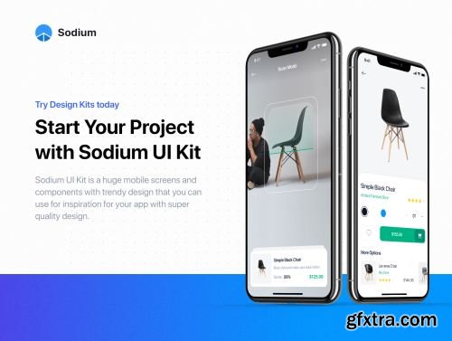 Sodium UI Kit Ui8.net