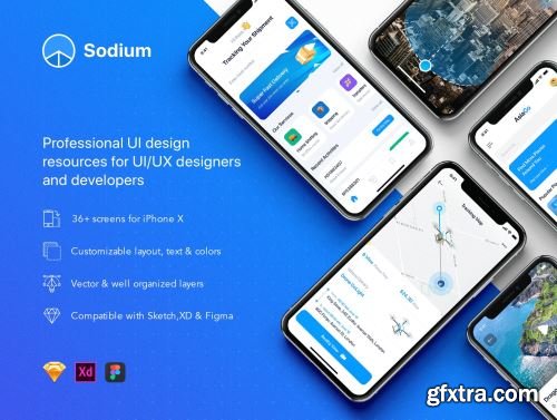 Sodium UI Kit Ui8.net