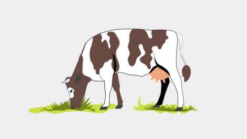 Videohive - Farm Animals Cartoon Animation Scene - 47935753 - 47935753