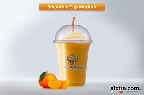 Smoothie Cup Mockup DXT2KKD Smoothie Cup Mockup DXT2KKD