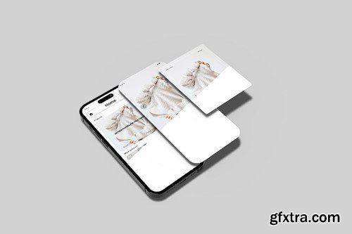 UI/UX App Presentation - Phone Mockup LVTH4KG UI/UX App Presentation - Phone Mockup LVTH4KG