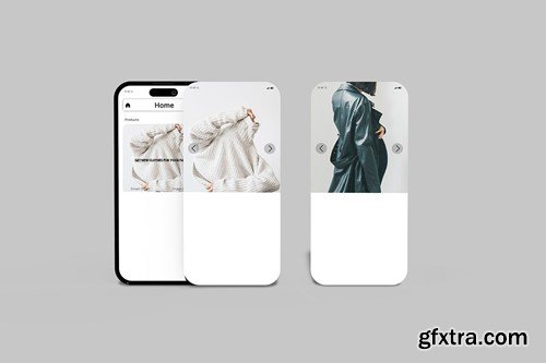 UI/UX App Presentation - Phone Mockup LJX3HDS UI/UX App Presentation - Phone Mockup LJX3HDS