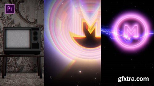 Videohive Retro TV Logo Reveal 47972120