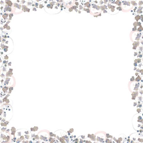 Premium PSD | Hand drawn watercolour botanical pattern Premium PSD