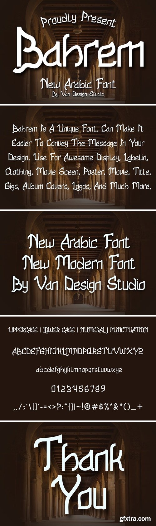 Bahrem - Arabic Font