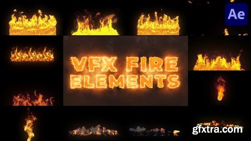 Videohive VFX Fire Elements for After Effects 47981997