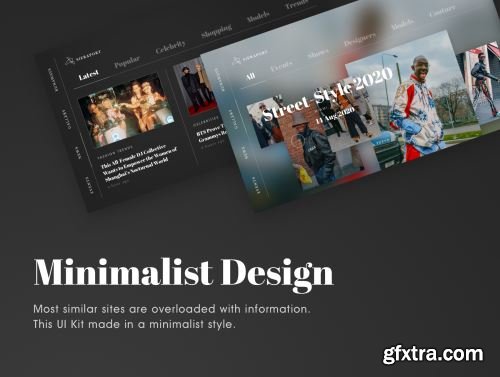Sieraport Events UI Kit Ui8.net