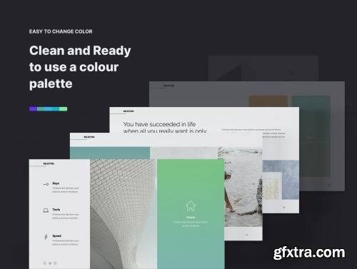 SELECTED - Minimal Presentation Template Ui8.net