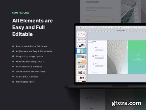 SELECTED - Minimal Presentation Template Ui8.net